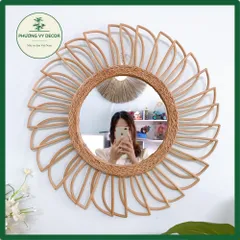 Gương Mây Decor, Gương Decor Treo Tường, Gương Decor Trang Trí Phòng xinh xắn Phương Vy Decor