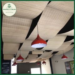 Mành Tăm Trắng Trang Trí Quán Ăn & Café - Giải Nhiệt Mùa Hè, Decor Sự Kiện Độc Đáo, Thích Hợp Cho Nhà Cửa