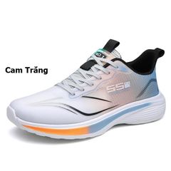 Giày thể thao nam siêu nhẹ đế cao su mềm thoáng khí - Giày chạy bộ đa năng, lý tưởng cho gym và thể thao hàng ngày