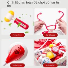 Bộ Đồ Chơi Nhập Vai Bác Sĩ Cho Bé - Dụng Cụ Y Tế Mô Phỏng, Giúp Trẻ Phát Triển Kỹ Năng Giao Tiếp và Tư Duy Sáng Tạo
