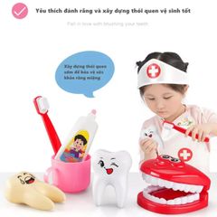 Bộ Đồ Chơi Nhập Vai Bác Sĩ Cho Bé - Dụng Cụ Y Tế Mô Phỏng, Giúp Trẻ Phát Triển Kỹ Năng Giao Tiếp và Tư Duy Sáng Tạo