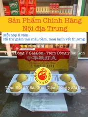 Hỗ Trợ Tan Máu Bầm Trật Đả Hộp 6 Viên - Giúp Mau Lành Vết Thương, Sản Phẩm Nội Địa Trung Quốc Chất Lượng Cao