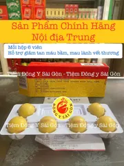 Hỗ Trợ Tan Máu Bầm Trật Đả Hộp 6 Viên - Giúp Mau Lành Vết Thương, Sản Phẩm Nội Địa Trung Quốc Chất Lượng Cao