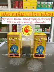 Viên Uống Điều Trị Viêm Mũi - Tỷ Viêm Hoàn Đặng Nguyên, Hộp 150 Viên, Giúp Giảm Nghẹt Mũi và Đau Đầu, Sức Khỏe Hô Hấp