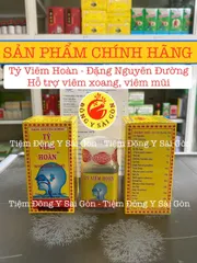 Viên Uống Điều Trị Viêm Mũi - Tỷ Viêm Hoàn Đặng Nguyên, Hộp 150 Viên, Giúp Giảm Nghẹt Mũi và Đau Đầu, Sức Khỏe Hô Hấp