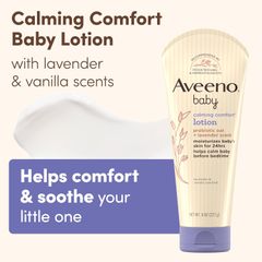 (có bill nhập) Dưỡng ẩm cho bé Aveeno Baby Lotion - tuýp 227g hàng Mỹ.