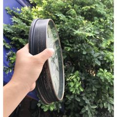 Đồng Hồ Treo Tường Kim Trôi 30cm - Thiết Kế Sang Trọng, Không Tiếng Động, Đẹp Mắt, Siêu Bền, Phù Hợp Trang Trí Nhà Cửa