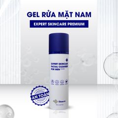 Gel Rửa Mặt Nam Sạch Nhờn, Sáng Da Expert Skincare Premium - Giúp Làm Sạch Da, Ngừa Mụn, Tăng Cường Độ Ẩm Cho Da Nam 150ml