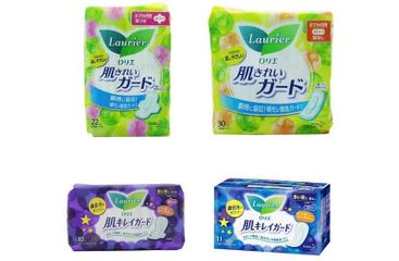Băng Vệ Sinh Laurier KAO - Băng Vệ Sinh Cao Cấp Nội Địa Nhật Bản, Thiết Kế Mỏng Nhẹ, Dành Cho Da Nhạy Cảm, Cảm Giác Thoải Mái