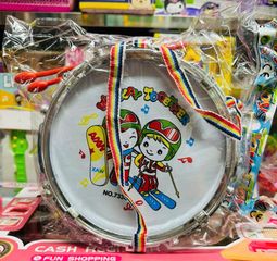Đồ Chơi Trống Doraemon Kèm Cây Gõ Trống Music Star 733A-25 - Phát Triển Âm Nhạc Cho Trẻ Em 3 Tuổi Trở Lên