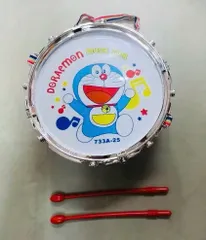 Đồ Chơi Trống Doraemon Kèm Cây Gõ Trống Music Star 733A-25 - Phát Triển Âm Nhạc Cho Trẻ Em 3 Tuổi Trở Lên