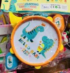 Bộ Đồ Chơi Âm Nhạc 4 Món Cho Bé - Trống, Kèn, Lắc, Xúc Xắc - Khám Phá Thế Giới Âm Nhạc Rực Rỡ 8838