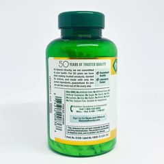 Viên kẽm thuần chay Nature’s Bounty Zinc 50mg 400 viên