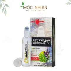 Dầu Gió Trắng Con Ó Dạng Lăn 8ml - Giảm Đau Nhức, Thư Giãn, Đau Đầu, Cảm Lạnh - Sản Phẩm Y Tế Chất Lượng Cao