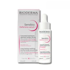 Tinh Chất Dưỡng Ẩm Bioderma Sensibio Defensive Serum 30ml - Ngừa Già Hóa, Làm Dịu Da Nhạy Cảm, Bảo Vệ Da Khỏi Tác Nhân Gây Hại