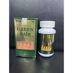 Viên Uống Green Hair Hoa Sen 60 Viên - Nuôi Dưỡng Tóc, Giảm Gãy Rụng, Hỗ Trợ Mọc Tóc Khỏe Mạnh Từ Gốc Đến Ngọn