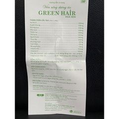Viên Uống Green Hair Hoa Sen 60 Viên - Nuôi Dưỡng Tóc, Giảm Gãy Rụng, Hỗ Trợ Mọc Tóc Khỏe Mạnh Từ Gốc Đến Ngọn