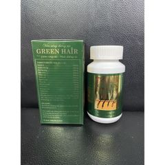 Viên Uống Green Hair Hoa Sen 60 Viên - Nuôi Dưỡng Tóc, Giảm Gãy Rụng, Hỗ Trợ Mọc Tóc Khỏe Mạnh Từ Gốc Đến Ngọn