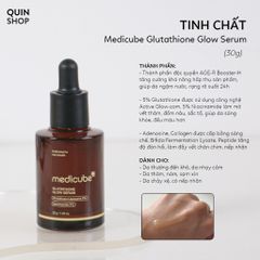 Tinh Chất Dưỡng Sáng Da Medicube Glutathione Glow Serum 30g - Serum Làm Sáng Da, Chống Oxy Hóa, Phục Hồi Da Xỉn Màu