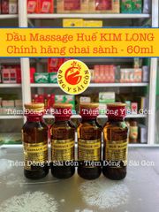 [1 CHAI] Dầu Massage Huế Kim Long Chính Hãng - Tinh Dầu Massage Thảo Dược Tự Nhiên Giảm Đau, Thoải Mái Sức Khỏe 250ml