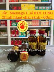 [1 CHAI] Dầu Massage Huế Kim Long Chính Hãng - Tinh Dầu Massage Thảo Dược Tự Nhiên Giảm Đau, Thoải Mái Sức Khỏe 250ml