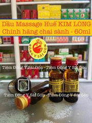 [1 CHAI] Dầu Massage Huế Kim Long Chính Hãng - Tinh Dầu Massage Thảo Dược Tự Nhiên Giảm Đau, Thoải Mái Sức Khỏe 250ml