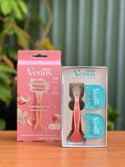 Dao cạo Gillette Venus Comfortglide 3 lưỡi - Hương trà trắng, dễ dàng thay đầu cạo, thân thiện với da nhạy cảm cho phụ nữ