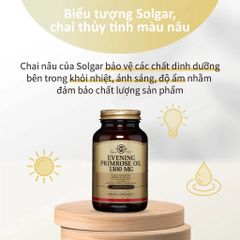Viên Uống Evening Primrose Oil Solgar Tinh Dầu Hoa Anh Thảo - Giúp Cân Bằng Nội Tiết Tố & Dưỡng Da Cho Phụ Nữ [Lọ 60 viên]