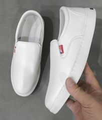 Giày Sneaker Lười Nam Đen/Trắng Da PU Thời Trang Mới - Dễ Phối Đồ, Kiểu Dáng Lịch Lãm, Thoải Mái Cho Mùa Hè