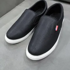 Giày Sneaker Lười Nam Đen/Trắng Da PU Thời Trang Mẫu Mới - Phong Cách Hiện Đại Dễ Phối Đồ, Giày Sục Thoải Mái Chất Lượng Cao