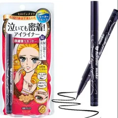 Kẻ Mắt Kiss Me Chống Trôi Nước - Heroine Make Smooth Liquid Eyeliner, Dễ Dàng Kẻ Mắt Sắc Nét, Bền Màu Suốt Ngày