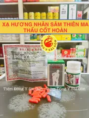 Viên Xạ Hương Nhân Sâm Thiên Ma Bách Thống - Hỗ Trợ Đau Nhức Xương Khớp, Sức Khỏe Tăng Cường (20 Viên)