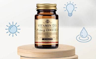 [Nhập khẩu] Viên Uống Solgar Vitamin D3 1000 IU - Hỗ Trợ Sức Khỏe Xương Khớp [Lọ 90 Viên]
