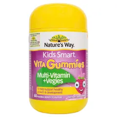 Viên Nhai Vitamin Tổng Hợp Dành Cho Trẻ Em Smart - Hỗ Trợ Tăng Cường Sức Khỏe, 60 Viên, Xuất Xứ Úc
