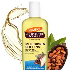 Dầu Dưỡng Thể Palmer's Cocoa Butter 250ml - Dưỡng Ẩm & Làm Mềm Da Tự Nhiên, Bơ Ca Cao & Vitamin E