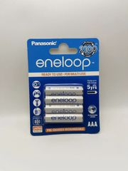 Pin Sạc Panasonic Eneloop AA/AAA 1.2V NiMH 1900mAh/800mAh - Bộ 4 Viên, Sạc Lại 2100 Lần, Bảo Vệ Môi Trường, Tiện Lợi Cho Thiết Bị Điện Tử