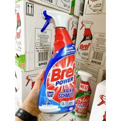 Chai Xịt Vệ Sinh Bref Power 750ml - Tẩy Cặn Canxi Inox và Kính, Sản Phẩm Hàng Đức Chính Hãng, Dễ Dàng Sử Dụng