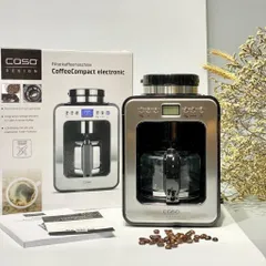 Máy Pha Cà Phê Mini Kèm Xay Caso Coffee Compact 600W - Chất lượng Đức, Thiết Kế Hiện Đại, Thích Hợp Gia Đình và Văn Phòng