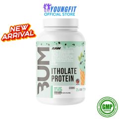 Bột Sữa Đạm RAW BUM Itholate Protein Hỗ Trợ Tăng Cơ Xây Dựng Cơ Bắp (Hộp 890 gram) - YoungFit