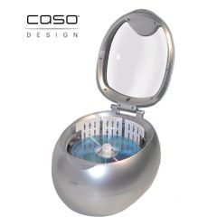 Máy làm sạch đồ trang sức siêu âm CASO 1510 UltraSonicClean Disc 50W 570ml rửa CD/DVD (mẫu mới)