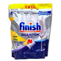 Viên Rửa Chén Bát Finish Powerball All in 1 Quantum - Tẩy Sạch Đầu Bếp, Bảo Vệ Thủy Tinh, Hàng Nhập Chính Hãng