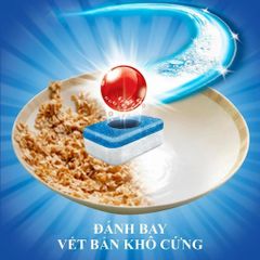 Viên Rửa Chén Bát Finish Powerball All in 1 Quantum - Tẩy Sạch Đầu Bếp, Bảo Vệ Thủy Tinh, Hàng Nhập Chính Hãng