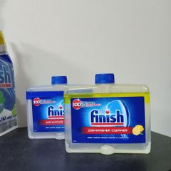 Dung Dịch Vệ Sinh Máy Rửa Chén Bát Finish 250ml - Làm Sạch Sâu, Bảo Vệ Hiệu Quả, Nhập Khẩu Châu Âu