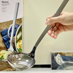 Muôi Inox WMF Nuova 18/10 Cao Cấp - Muỗng Canh Chống Gỉ Cromargan, Thiết Kế Ergonomic, Dùng Cho Bếp Gia Đình & Nhà Hàng, Nội Địa Đức