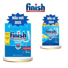 Viên Rửa Bát Finish Essential 100 Viên Hương Chanh Nhập Khẩu Ba Lan - Làm Sạch Sâu, Khử Mùi Hiệu Quả, An Toàn Chuẩn EU