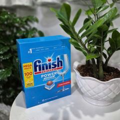 Viên Rửa Bát Finish Essential 100 Viên Hương Chanh Nhập Khẩu Ba Lan - Làm Sạch Sâu, Khử Mùi Hiệu Quả, An Toàn Chuẩn EU