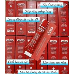 Kem Đánh Răng Ajona 25ml - Trắng Răng Hiệu Quả, Ngăn Hôi Miệng, Cao Răng - Sản Phẩm Chính Hãng Từ Đức