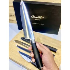Bộ dao Ciwete 6 món cao cấp - Thép carbon bền, sắc bén, thiết kế sang trọng, chuẩn đầu bếp Mỹ, đồ gia dụng nhà bếp lý tưởng