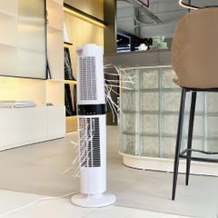 Quạt tháp Unold Super Air Smart 360 - Quạt đứng xoay 360 độ, tiết kiệm điện, điều khiển từ xa, thiết kế hiện đại từ Đức