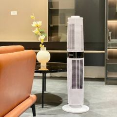 Quạt tháp Unold Super Air Smart 360 - Quạt đứng xoay 360 độ, tiết kiệm điện, điều khiển từ xa, thiết kế hiện đại từ Đức